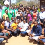 The Youth with Bishop Valentine Kalumba
