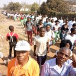 The Youth matching from Mukuni Park to Libuyu